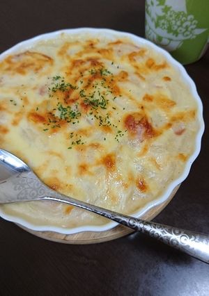 スライスポテトのグラタン-レシピのメイン写真