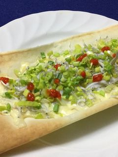春巻きの皮としらす☆ピザもどき-レシピのメイン写真