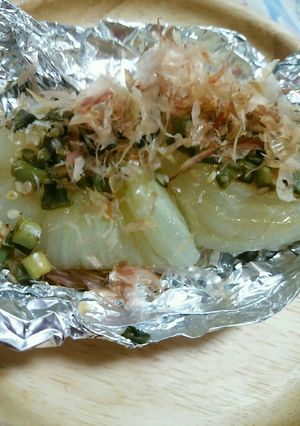 ☆カオマンガイソースDE新玉ねぎ焼き☆-レシピのメイン写真
