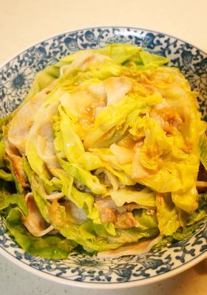 豚バラとキャベツのみそ蒸し~アレンジ-レシピのメイン写真
