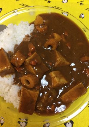 厚揚げとチクワのカレー-レシピのメイン写真