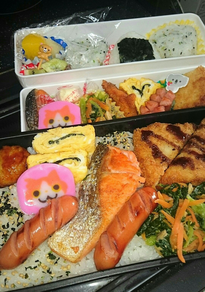 今日も旦那弁、長男弁-レシピのメイン写真