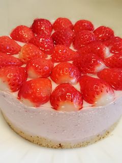 苺のレアチーズケーキ-レシピのメイン写真