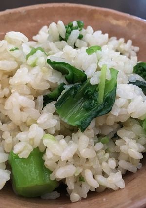 菜花ごはん-レシピのメイン写真