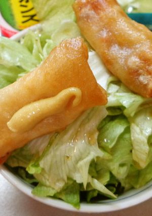 最速の春巻きサラダ-レシピのメイン写真