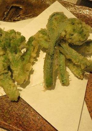 山菜の天ぷら（たらの芽、こごみ）-レシピのメイン写真