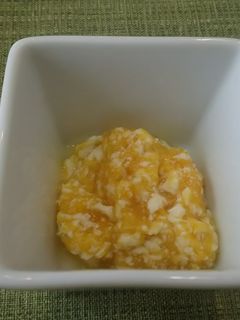 人参と豆腐の白あえ【離乳食初期】-レシピのメイン写真