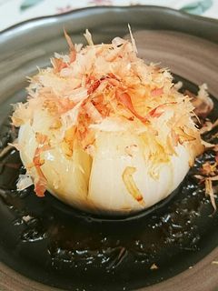 簡単 新玉ねぎのまるごとレンジ蒸し♪-レシピのメイン写真