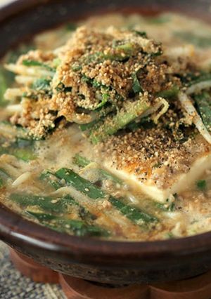 肉みその坦々豆腐鍋-レシピのメイン写真