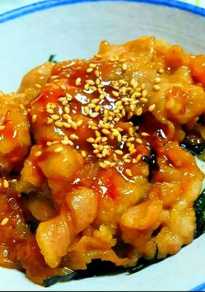 ガッツリ豚丼-レシピのメイン写真