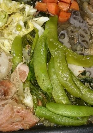 新(玉)(人)(豆)昆布(芋)★*。-レシピのメイン写真