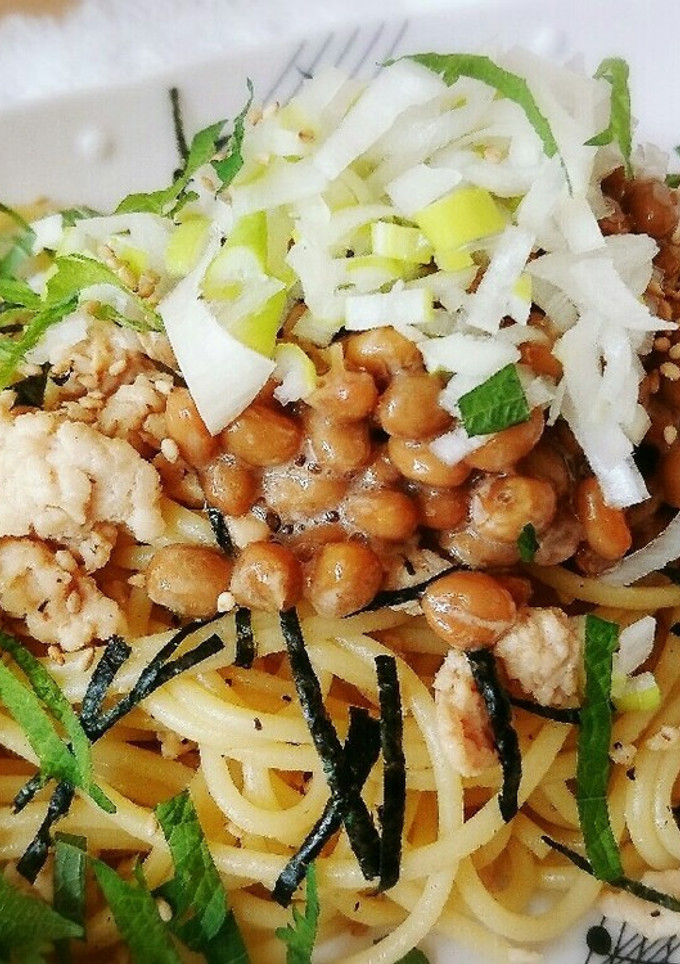 ウマウマ和風納豆パスタ-レシピのメイン写真