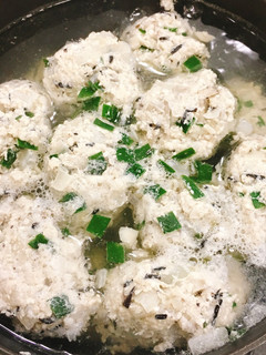 離乳食後期・ずぼらさんの鶏団子-レシピのメイン写真