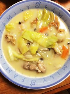 春キャベツのクリームシチュー-レシピのメイン写真