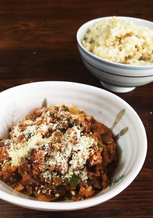 サバ水煮で子供大好き♡ナポリタン味そぼろ-レシピのメイン写真
