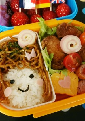 ⭐簡単キャラ弁⭐女の子 お母さん 園児-レシピのメイン写真
