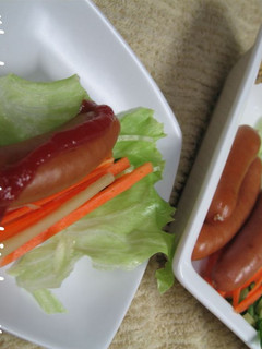 ウインナー♡♥野菜巻き-レシピのメイン写真