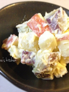 さつまいもとりんごのチーズサラダ-レシピのメイン写真