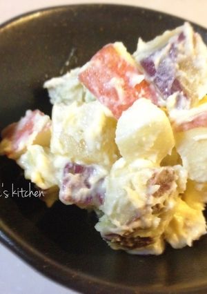 さつまいもとりんごのチーズサラダ-レシピのメイン写真