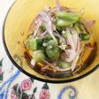 そら豆とオーツ麦のアジアンマリネ