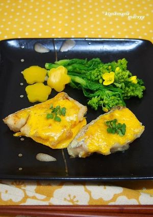 白身魚の黄身マヨ焼き-レシピのメイン写真