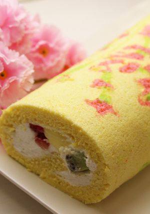 母の日に♪お花のデコロール-レシピのメイン写真