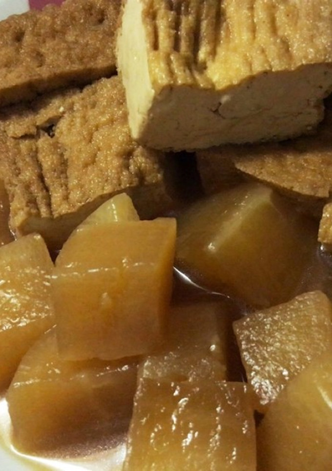 厚揚げと大根の煮物-レシピのメイン写真