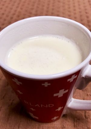 フリーズドライ甘酒を豆乳で？！-レシピのメイン写真