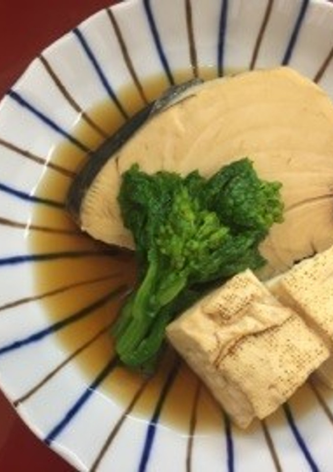 生節と焼き豆腐の煮物-レシピのメイン写真