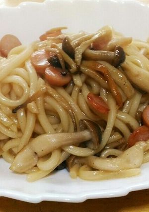 簡単 香味ペーストの焼きうどん-レシピのメイン写真