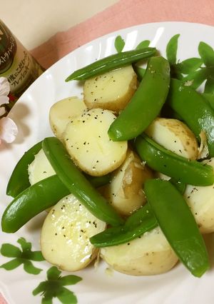 ✿春野菜のオリーブオイルがけ✿-レシピのメイン写真