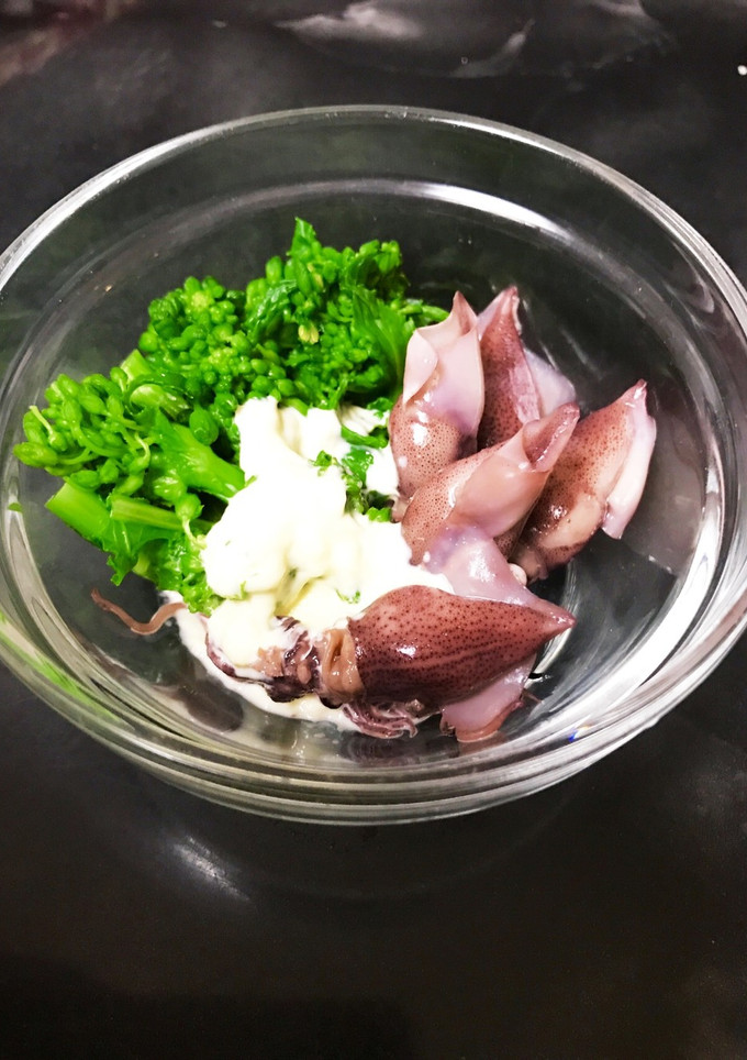 旬！菜の花とホタルイカの簡単甘酢☆-レシピのメイン写真