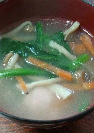 餅入り春雨スープ-レシピのメイン写真
