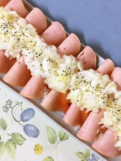 ハムとトマトのオリーブオイルがけ-レシピのメイン写真