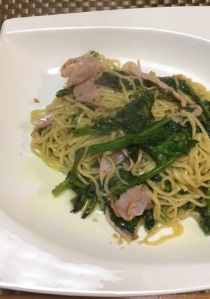 菜の花のイタリア風焼きそば-レシピのメイン写真