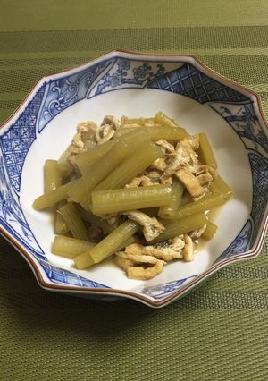 蕗とおあげの炊いたん-レシピのメイン写真