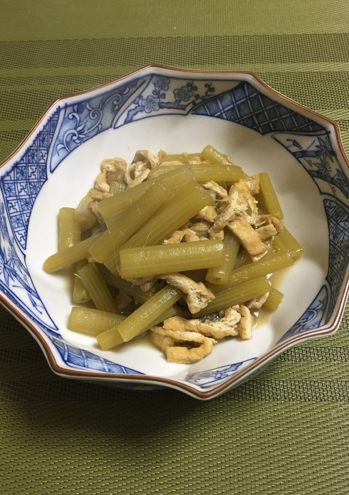 蕗とおあげの炊いたん-レシピのメイン写真