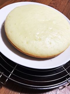 簡単!炊飯器でふわふわ蒸しケーキ!卵不要-レシピのメイン写真