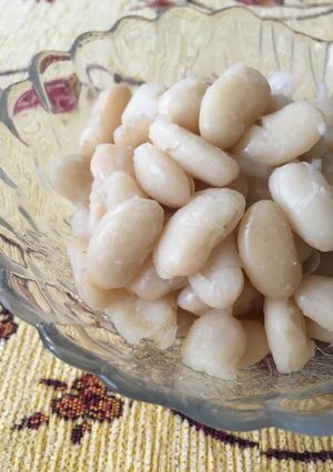 白いんげん豆(白花豆)の水煮☆トルコ-レシピのメイン写真
