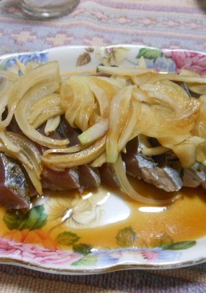 鰹たたきの洋風カルパッチョ-レシピのメイン写真