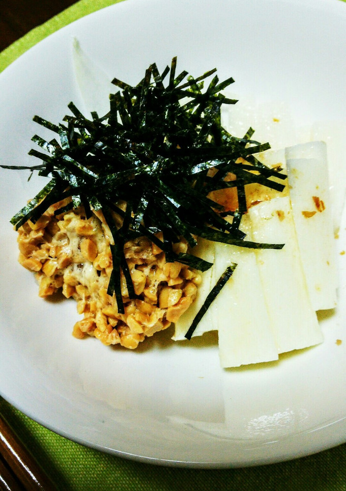 新玉ねぎ・納豆・長いもの3種盛り-レシピのメイン写真