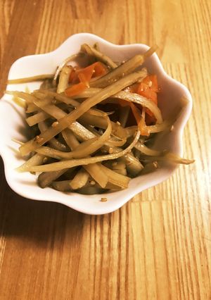 ピリ辛 めちゃ旨きんぴら(*´-`)-レシピのメイン写真