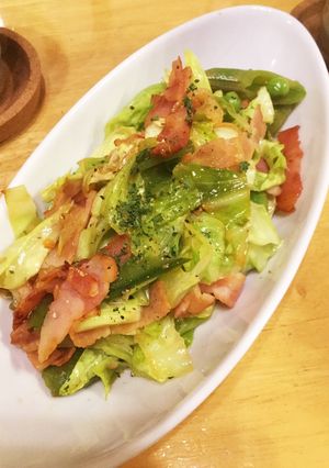 春色ホットサラダ〜スナップえんどう〜-レシピのメイン写真