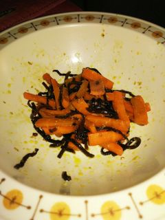 材料4つ!ニンジンの塩昆布炒め-レシピのメイン写真