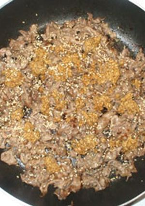 牛肉の白ゴマ焼き♪簡単焼肉-レシピのメイン写真