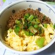 早く、豪華に三色どんぶりできあがり