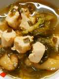 鶏ささみとレタスと青梗菜ニラのさっぱり煮