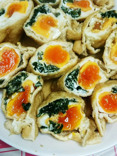 ちょー簡単!乾燥わかめの巾着たまご♪-レシピのメイン写真
