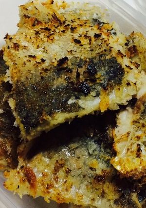 ズボラ！鯵のにんにくパン粉焼き-レシピのメイン写真