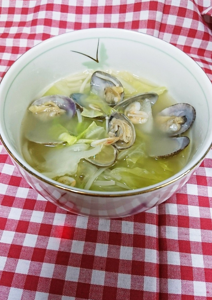 あさりときゃべつのうま煮-レシピのメイン写真